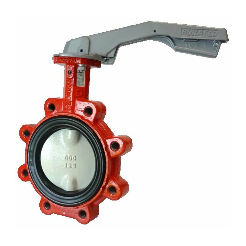 Buracco - Vanne papillon à oreilles de centrage vissées fte/epdm 130 40