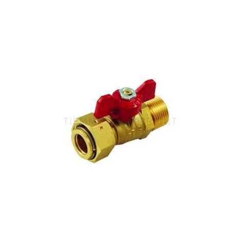 Vanne papillon M3/4-Ecrou tournant F1