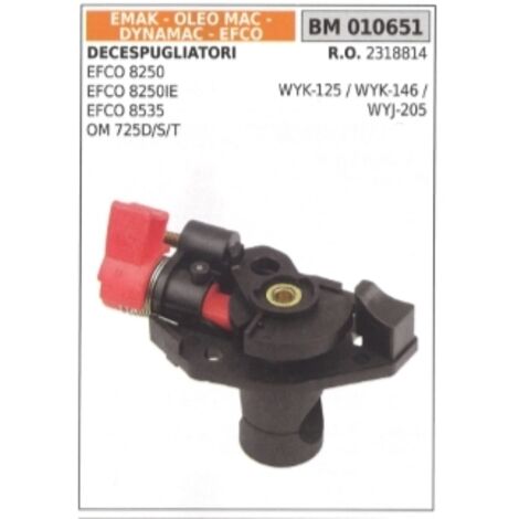 Vanne papillon WYK-125/WYK-146 EMAK débroussailleuse EFCO 8250 OM 725D/S/T