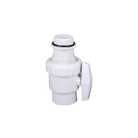 Vanne piscine union filetée mâle femelle 1''1/2 – Conçue pour préfiltre et skimmer – Union démontable pour entretien facile – Piscineo