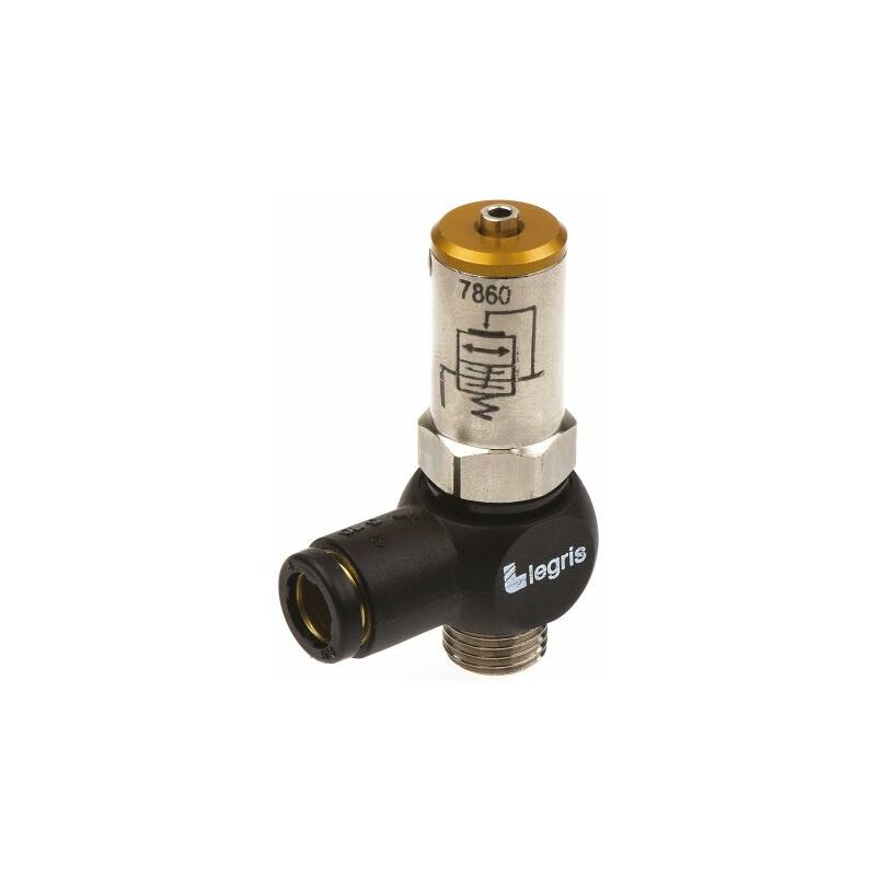 Vanne pneumatique de démarrage progressif Legris g 1/4 Mâle, 8mm taille du tube 10bar ( Prix pour 1 )