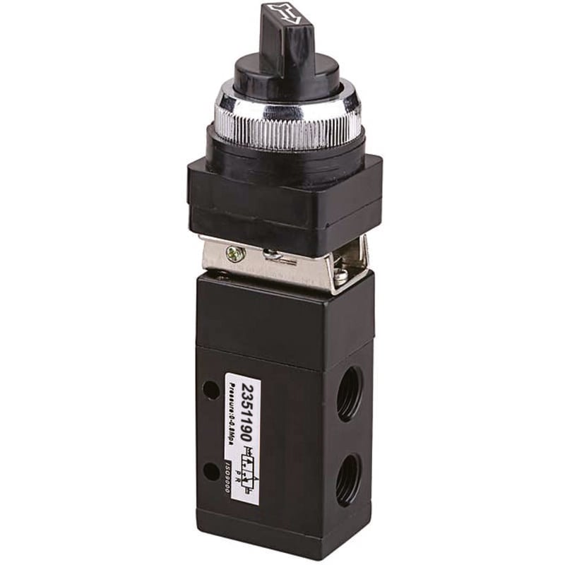 Rs Pro - Vanne pneumatique mv 3/2, g 1/8, 1/8pouces ( Prix pour 1 )