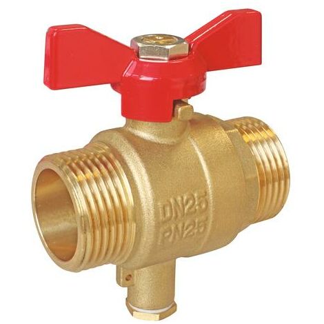 Vanne porte sonde double mâle 26/34