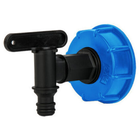 Vanne pour cuve à eau IBC GW S60x6 avec robinet 3/4"