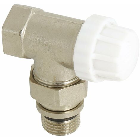 VANNE POUR RADIATEUR SERVIETTE AVEC RACCORD 1/2