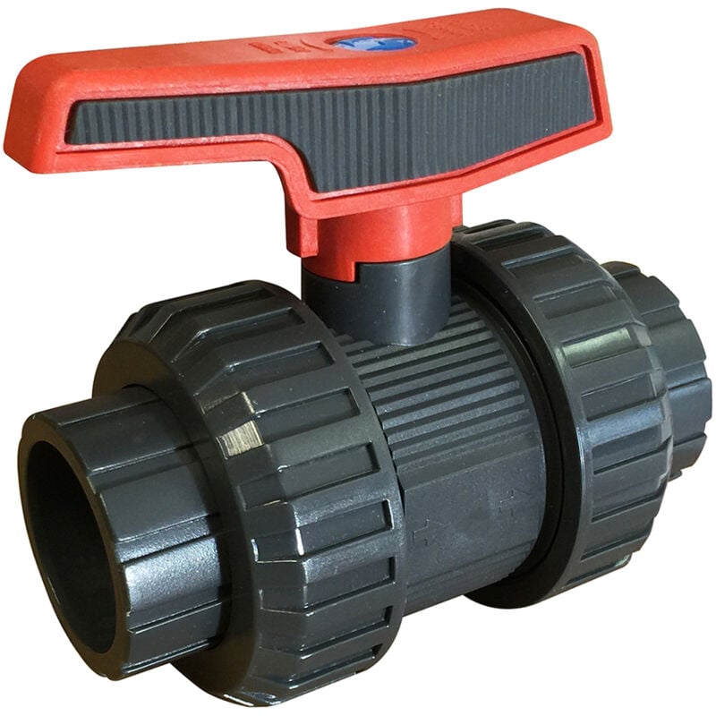 Vanne pvc 1/4 tour à coller 63mm