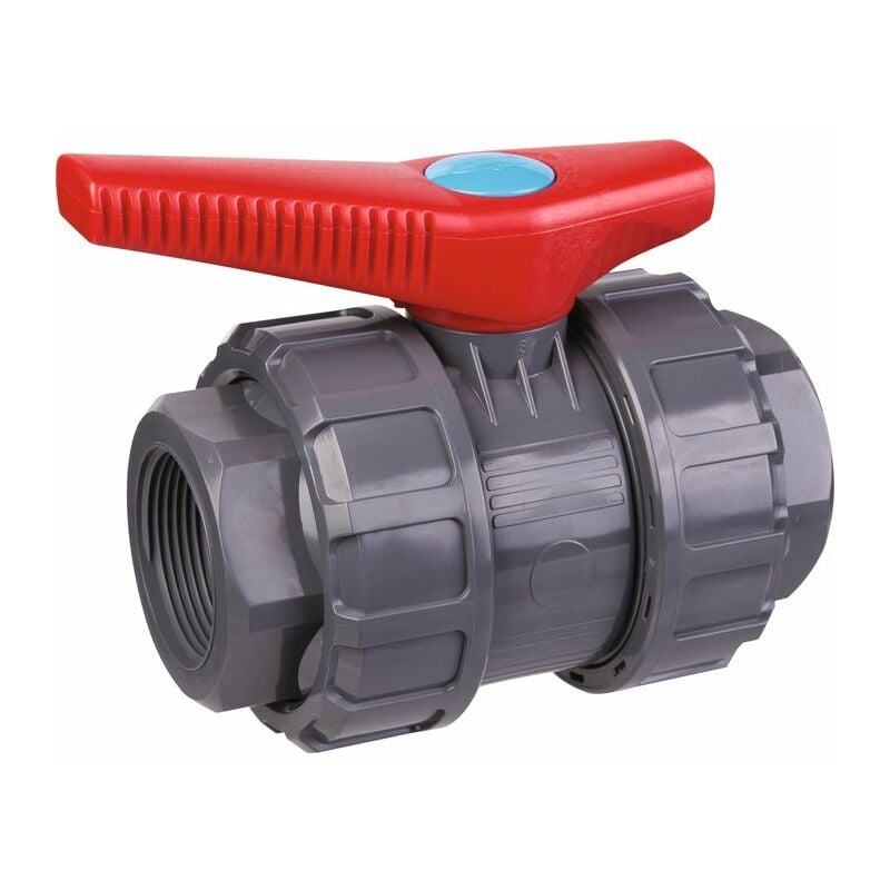 Girpi - Vanne pvc pression noire - f 1'1/2