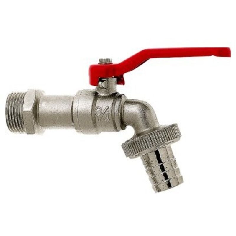 Geka - Vanne robinet g 3/4'nickel (Par 5)