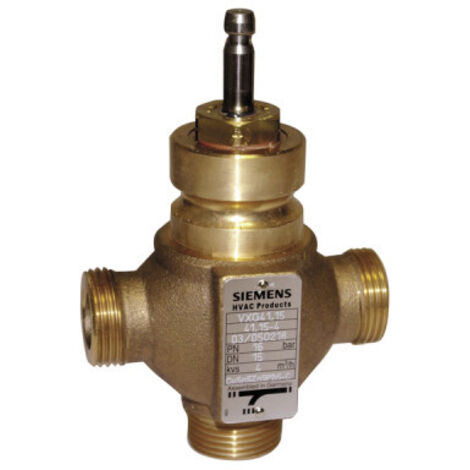 Vanne siège 3V 20mm M2''3/4 Kvs 40 - SIEMENS : VXG41.5001