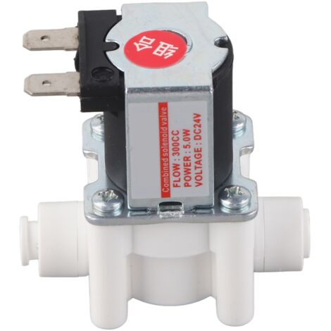 Vanne Solénoïde Eau Usée 300cc 24V NC pour Système de Purification