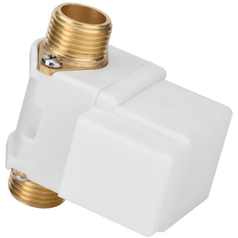 Vanne Solenoïde Électrique 12V DC Normalement Fermée pour Systèmes Solaires Eau