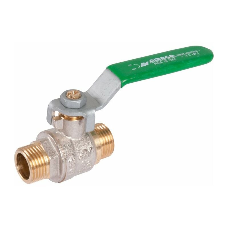 Vanne nf laiton nickelé - m 1' Sferaco