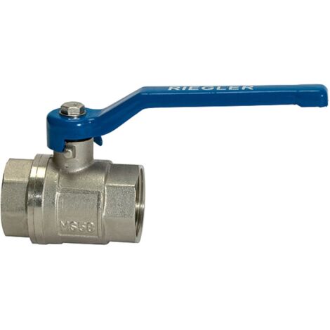 Vanne sphérique en laiton VALVE LINE 20,95 mm G 1/2 pouce intérieur/intérieur DN 15 mm