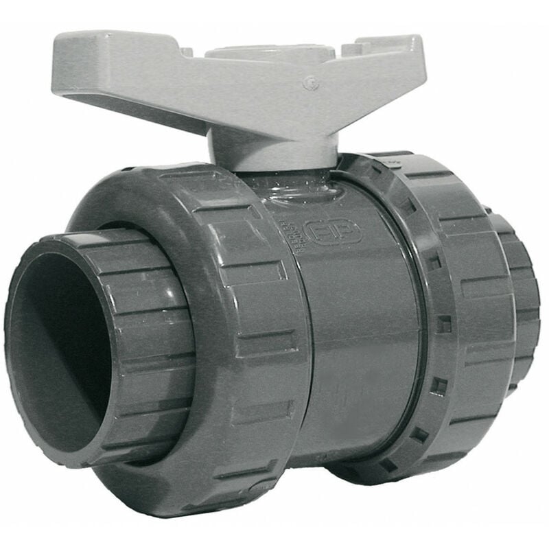 Vanne à sphére de diam 110 pvc pression femelle à coller