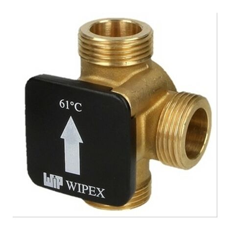 Vanne thermique de charge Ø25mm MM1'', 61°C