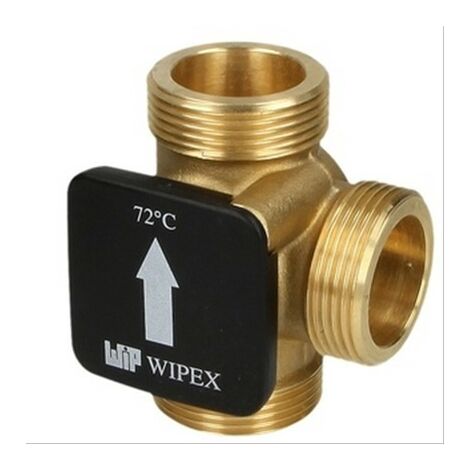 Vanne thermique de charge Ø32mm MM1''1/4, 72°C