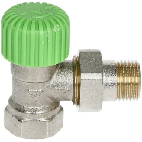 Vanne thermostatique 3/4'' équerre