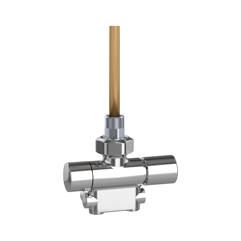 Vanne thermostatique préparée pour le contrôle thermostatique version droite Caleffi 400510 1/2"