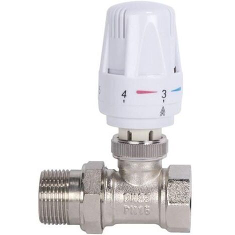 Vanne thermostatique pour radiateur à vapeur, vanne thermostatique pour radiateur, régulateur de température pour chauffage par le sol (vanne thermostatique automatique)