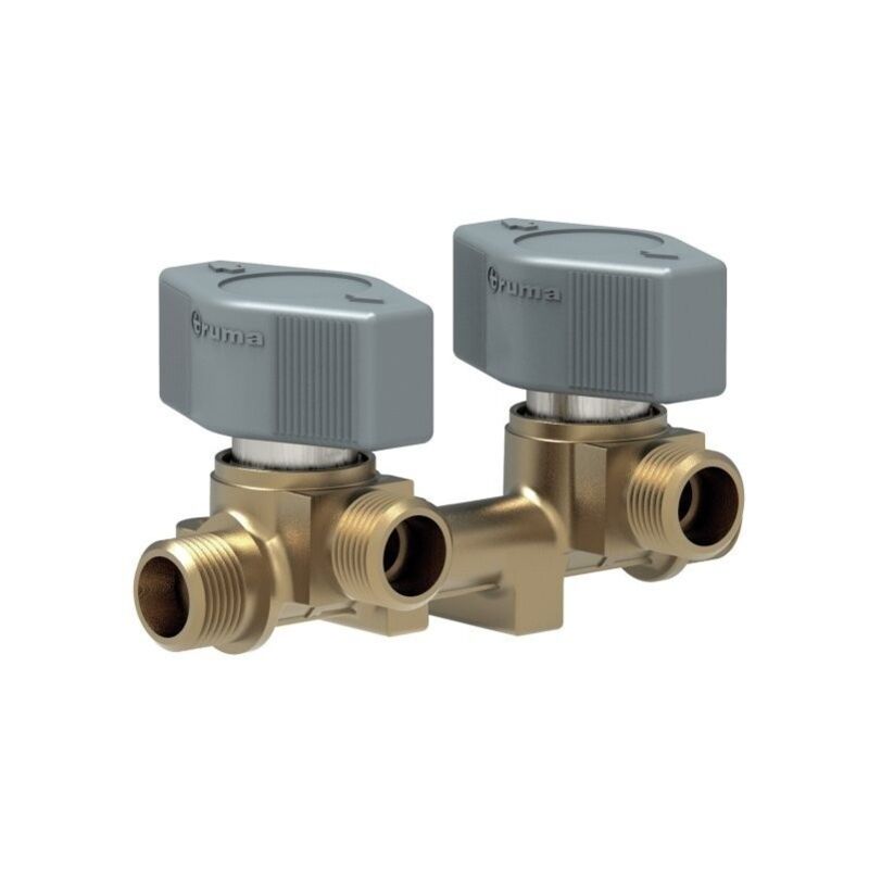 Vanne Truma tic 2 sorties diamètre 8mm pour caravane et camping-car