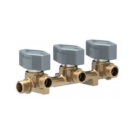 Vanne Trumatic 3 sorties 8 mm – Raccordement gaz pour camping-car – Montage rapide et sécurisé – Connexion fiable