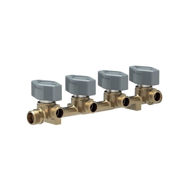 Truma - Vanne tic 4 Sorties Ø8 mm – Compatible Tuyau Cuivre