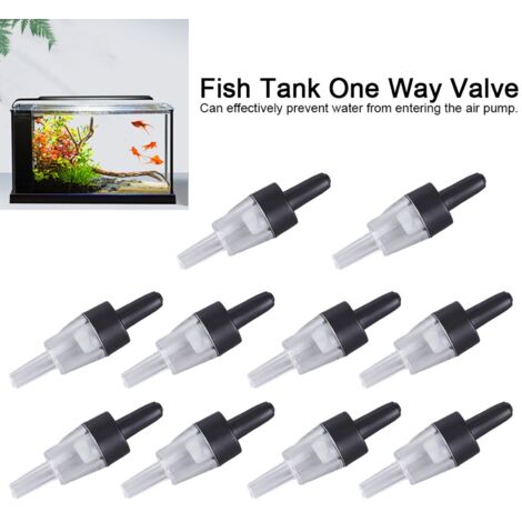 Vannes Anti-Retour pour Tuyaux de Pompe à Air Aquarium Accessoires Réservoir Poissons 10 Pièces-AUTRES