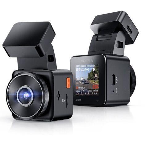 Vantrue 1 Lite Full HD Wifi accendisigari, USB Nero