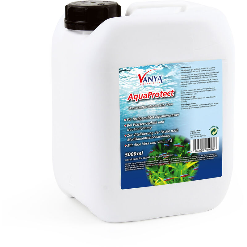 

Vanya AquaProtect 5000ml Acondicionador de agua medio filtrante de líquido