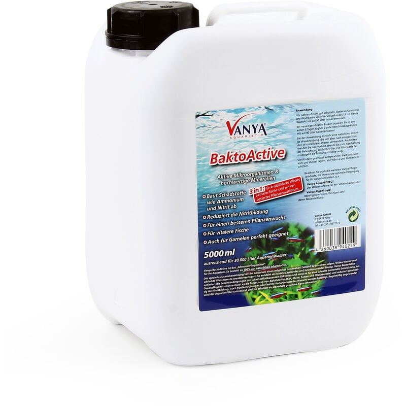 

Vanya BaktoActive 5000ml Biostarter Filter bacteria