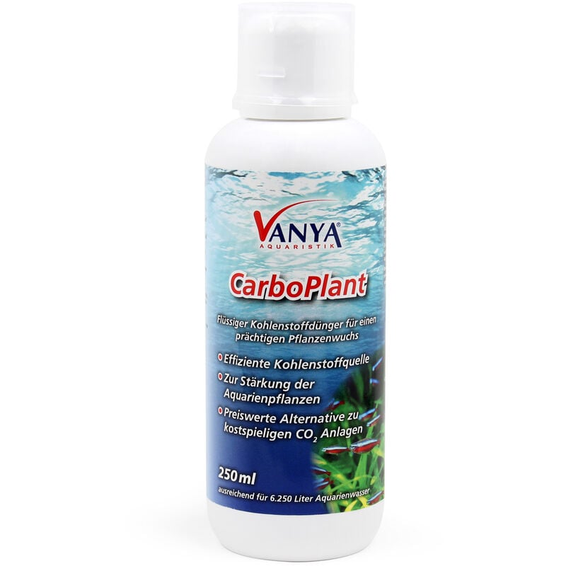 

Unique Koi - Vanya CarboPlant 250ml Carbono Abono para plantas Abono de carbono