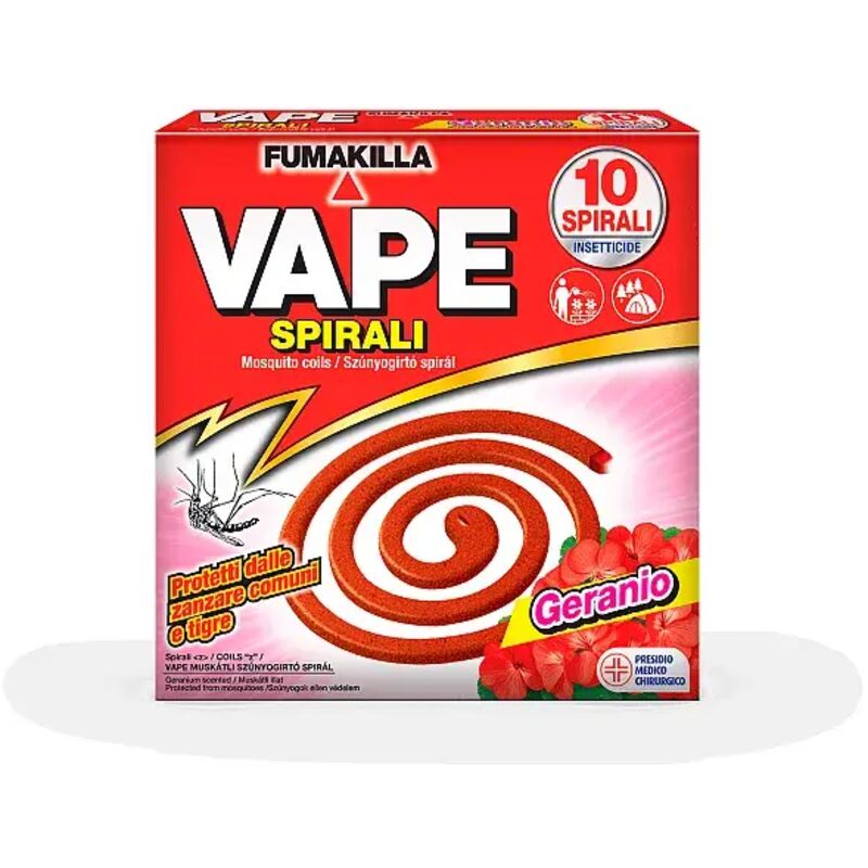 Vape - Résistances anti-moustiques parfumées 10 pièces