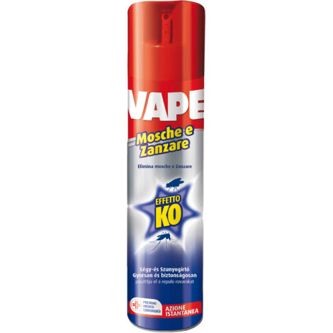 VAPE MOSCHE E ZANZARE SPRAY 400 ML.. Prezzo per 1 pezzo.