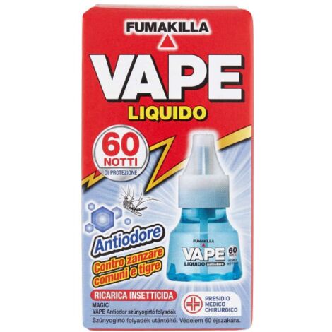 Vape, Ricarica liquida classic 60 notti