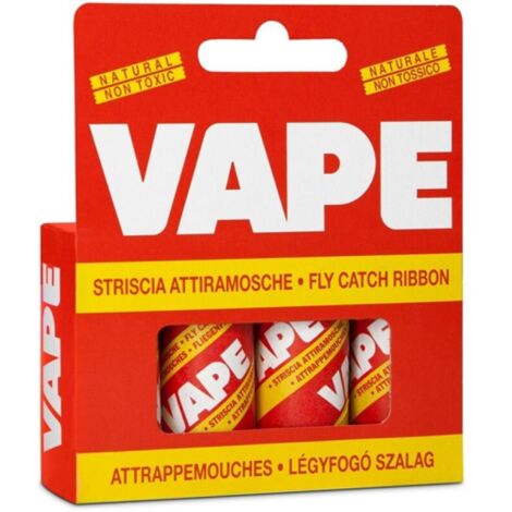 Vape Striscia Attiramosche 4 Pezzi