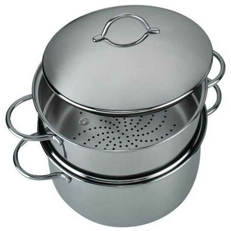 Vapeur en inox 18/10 cm 24 Barazzoni