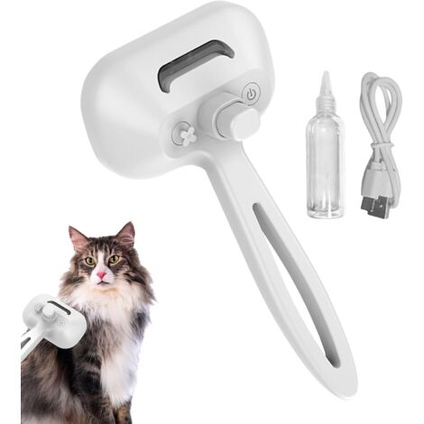 vapeur pour chat Brosse lissante autonettoyante Peigne