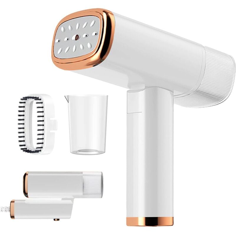 Vapeur Vertical, Fer à Repasser Vertical Portable 1000W 150ML, Défroisseur Vapeur, Steamer pour tous les tissus, Maison, Voyage, Bureau