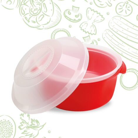 Vaporiera per microonde, Cuoci riso Cuoci pasta per microonde. 100% Made in Italy