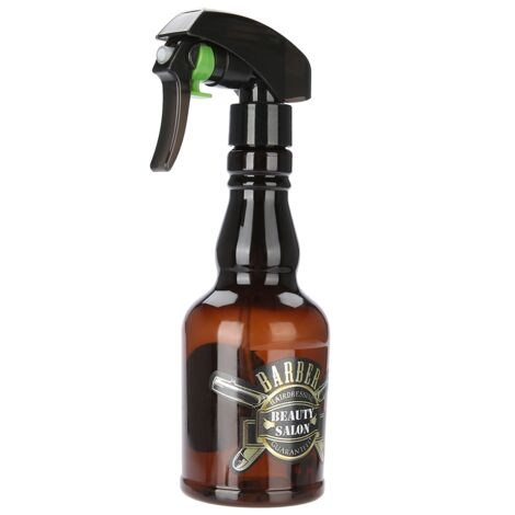 Vaporisateur à Eau pour Coiffure Professionnelle - Flacon Pulvérisateur Salon (Marron)
