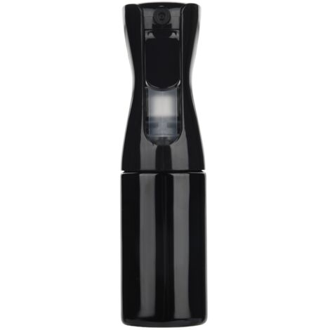 Vaporisateur à Eau Rechargeable pour Coiffure - Flacon Pulvérisateur Noir Salon