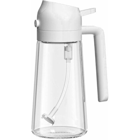 Vaporisateur d'Huile d'Olive 470ml - Pulvérisateur pour Cuisson, Salade, BBQ et Cuisine - Flacon Anti-Gouttes