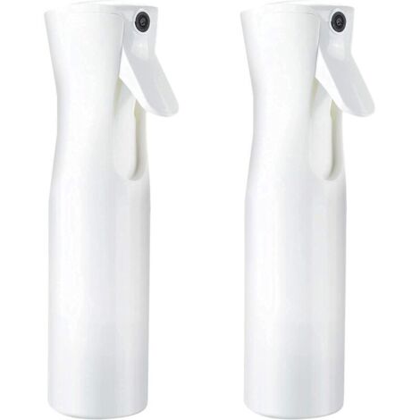 Vaporisateur rechargeable visage coiffeur. Spray brumisateur à eau vide Bouteille mist Spray vide Rechargeable pour Nettoyage Vaporisateur Cheveux Produit Coiffure Falcon plante (300 ml (2 unités))