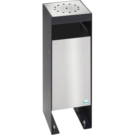 VAR, Combiné cendrier-poubelle avec recouvrement en tôle
