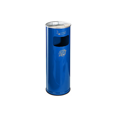 VAR  Posacenere combinato  capacità 17 l  alt x Ø 660 x 230 mm