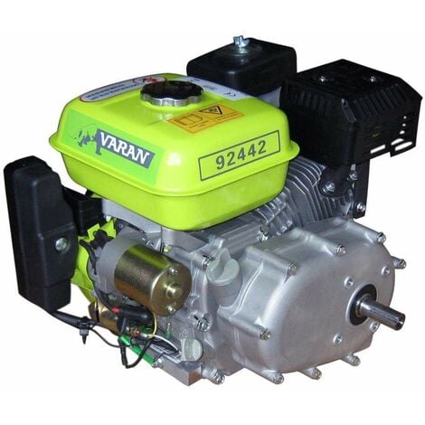 Varan Motors - 92442 6.5HP 4.8KW PETROL ENGINE WITH OILBATH CLUTCH + E-START REPLACE HONDA GX OR B&S