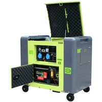 Varan Motors - 92624-ATS Diesel generator 5.5KW 230V + Automatic start ATS.