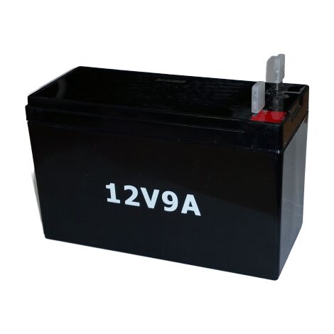 Varan Motors - BAT-12V-9A Batterie accumulateur d'électricité 12V, 9Ah 15x6.5x9.5cm - Noir