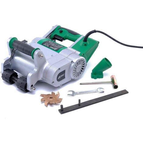 Varan Motors - JHS-1100 Scanalatore a fresa - fresa 1100W 1600 giri al minuto, larghezza 25mm