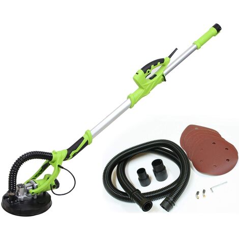Varan Motors - L225-A TELESCOPIC DRY WALL SANDER GIRAFFE SANDER DISC SANDER DRYWALL SANDER 710W + PADS